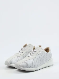 Damen Finn Comfort – Komfortsneaker aus Nubukleder Hellgrau