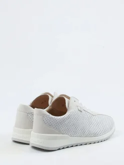 Damen Finn Comfort – Komfortsneaker aus Nubukleder Hellgrau