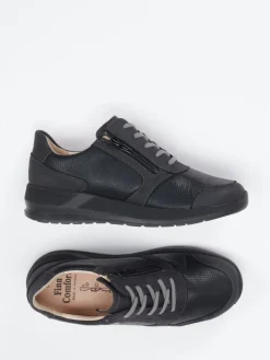 Damen Finn Comfort – Komfort-Sneaker aus Stretchleder