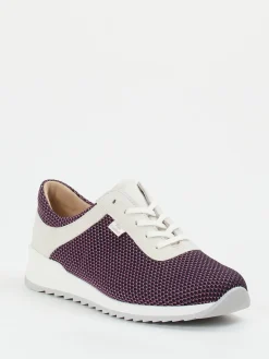 – Komfort-Sneaker aus Mesh und Nubukleder pflaume*Finn Comfort New