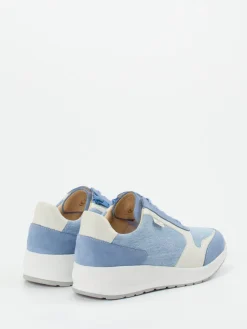 – Komfort-Sneaker aus Textil und Veloursleder hell*Finn Comfort Online