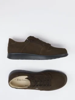Herren Finn Comfort – Komfort-Sneaker aus Veloursleder
