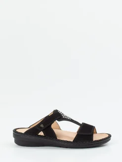 – Pantolette aus Nubukleder*Finn Comfort Discount