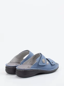 – Pantolette aus veganem Mikrofaser-Material jeans*Finn Comfort Outlet