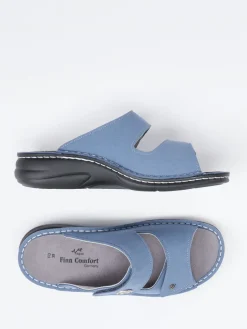 – Pantolette aus veganem Mikrofaser-Material jeans*Finn Comfort Outlet