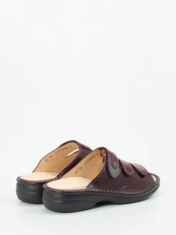 – Pantolette aus Lackleder Bordeaux*Finn Comfort Sale