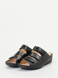 Damen Finn Comfort – Pantolette aus Lackleder