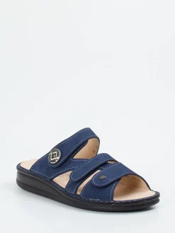 – Pantolette aus Nubukleder marine*Finn Comfort Online