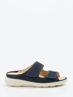 – Pantolette aus Nubukleder Dunkel*Finn Comfort Best