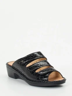 – Pantolette aus Reptilleder*Finn Comfort Clearance