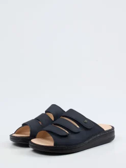 – Pantolette aus Nubukleder Dunkel*Finn Comfort Outlet