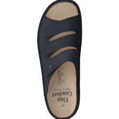 – Pantolette aus Nubukleder Dunkel*Finn Comfort Outlet