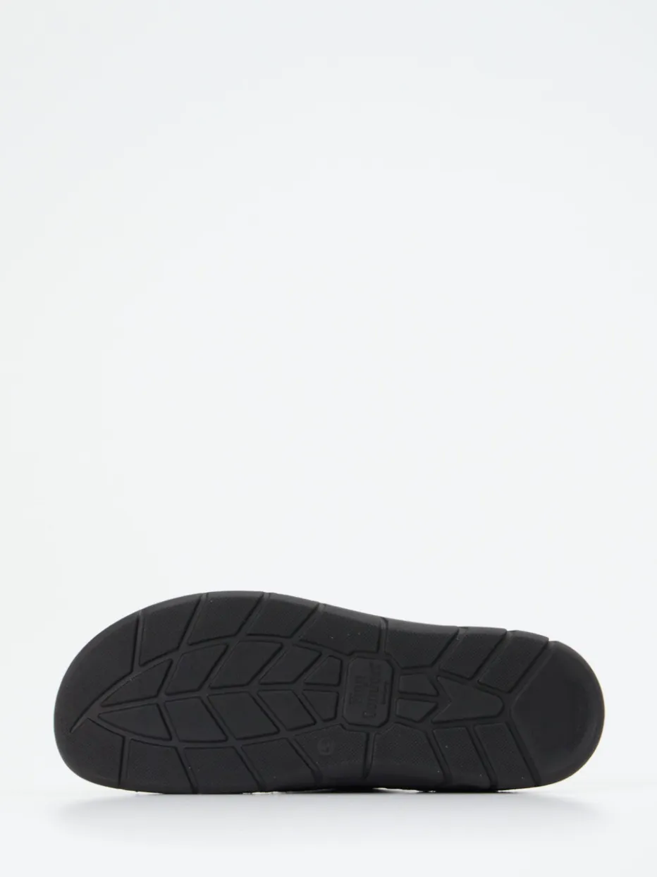 Herren Finn Comfort – Pantolette aus Nubukleder dunkel