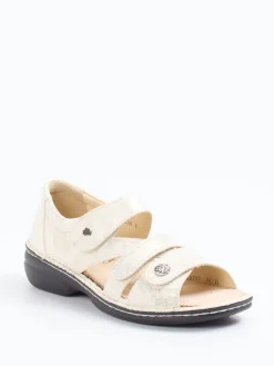 – Sandale aus Metallicleder in*Finn Comfort Clearance