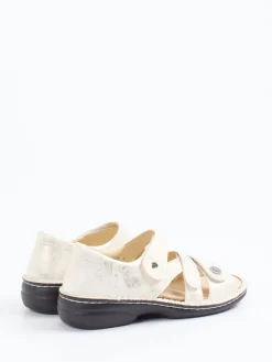 – Sandale aus Metallicleder in*Finn Comfort Clearance