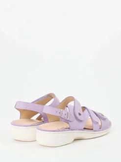 Damen Finn Comfort – Sandalen aus Kalbleder in Flieder