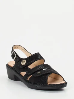 – Sandalen aus geprägtem Leder*Finn Comfort Discount