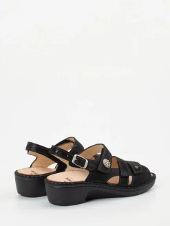 – Sandalen aus geprägtem Leder*Finn Comfort Discount