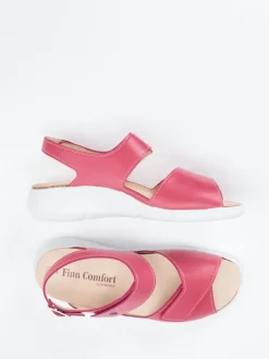 Damen Finn Comfort – Sandaletten aus Kalbleder Himbeerrosa