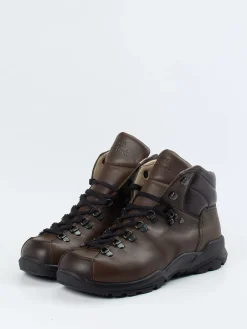 Herren Finn Comfort – Schnürboots aus Fettleder dunkel