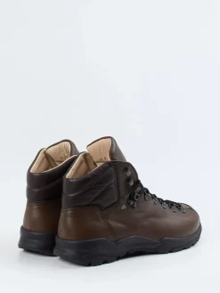Herren Finn Comfort – Schnürboots aus Fettleder dunkel