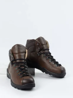 Herren Finn Comfort – Schnürboots aus Fettleder dunkel