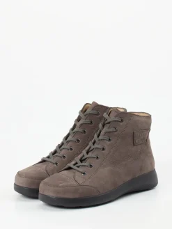 – Schnürboots aus Nubukleder schlamm*Finn Comfort Clearance