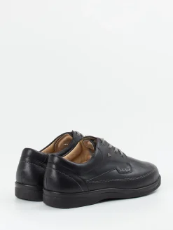 Herren Finn Comfort – Schnürschuh aus Kalbleder in Anthrazit