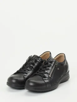 Damen Finn Comfort – Schnürschuh aus Lackleder