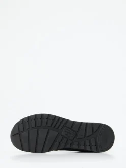 Herren Finn Comfort – Schnürschuh aus Nubukleder Dunkel