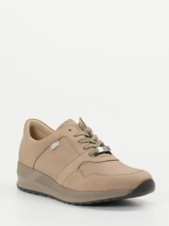 – Schnürschuh aus Nubukleder Sandbeige*Finn Comfort Hot
