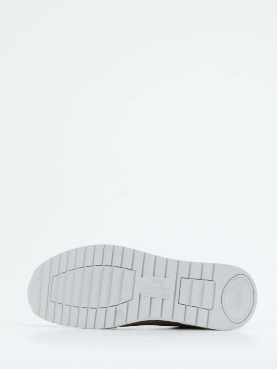 Damen Finn Comfort – Schnürschuhe aus Nubukleder in Oliv