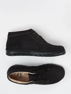 – Schnürstiefelette aus Nubukleder*Finn Comfort Hot