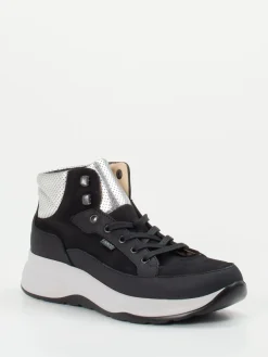 Damen Finn Comfort – Schnürstiefelette aus Nubukleder