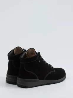 Damen Finn Comfort – Schnürstiefelette aus Nubukleder