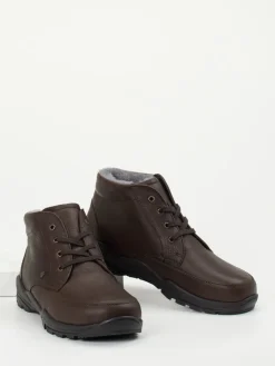 Herren Finn Comfort – Stiefeletten aus Fettleder Dunkel