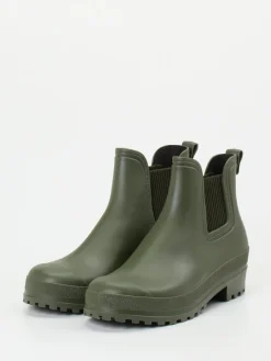 – Gummistiefelette aus Synthetik in Oliv*Fischer Outlet