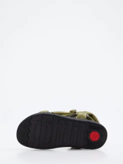 – Chunky-Sandalen aus Kalbleder Oliv*FitFlop Discount