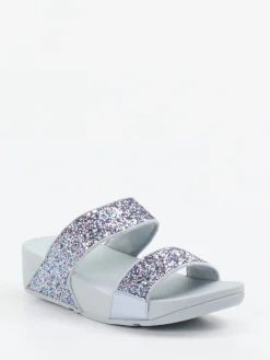 – Komfort-Pantolette aus Textil mit Glitzer*FitFlop