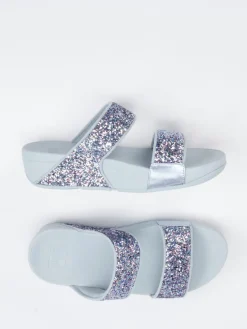 – Komfort-Pantolette aus Textil mit Glitzer*FitFlop