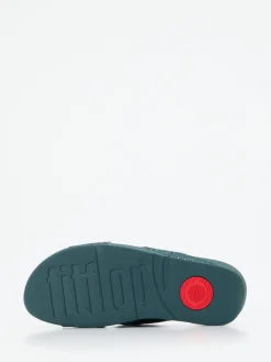 – Komfort-Pantolette aus Metallicleder*FitFlop New