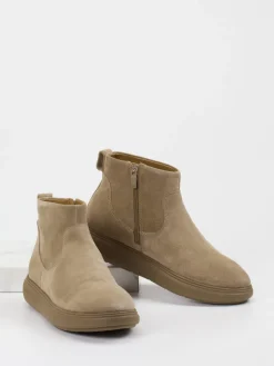 Damen FitFlop – Stiefelette aus Veloursleder