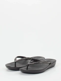 Damen FitFlop – Zehentrenner aus Synthetik mit Strass