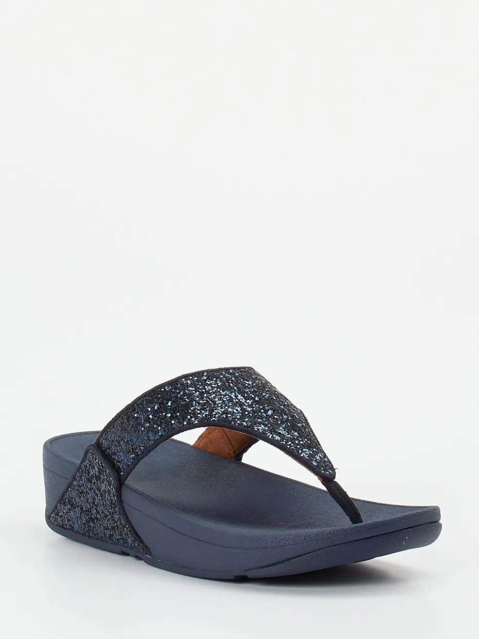 – Zehentrenner aus Textil mit Glitzer*FitFlop Clearance