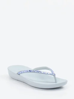 Damen FitFlop – Zehentrenner aus Synthetik mit Strass