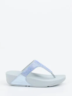 – Zehentrenner aus Textil in Hell*FitFlop Clearance