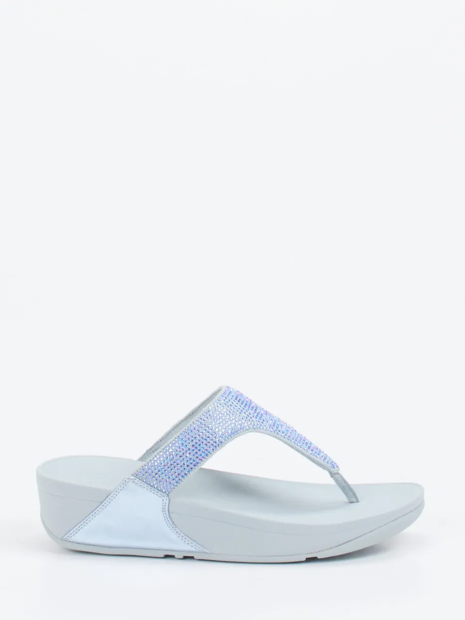 – Zehentrenner aus Textil in Hell*FitFlop Clearance