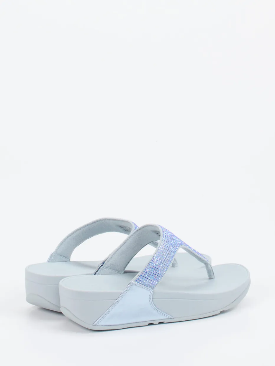 – Zehentrenner aus Textil in Hell*FitFlop Clearance