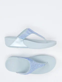 – Zehentrenner aus Textil in Hell*FitFlop Clearance