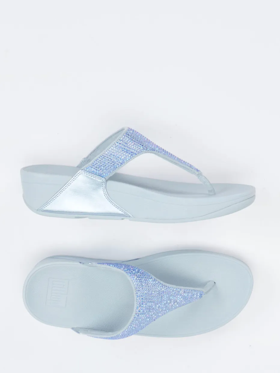 – Zehentrenner aus Textil in Hell*FitFlop Clearance